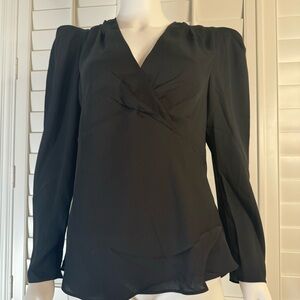 NWT EXPRESS Black Blouse